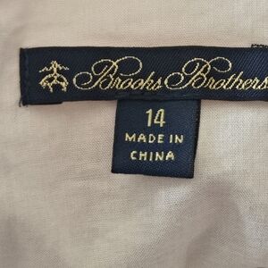 Brooks Brothers Cream Fabric Set